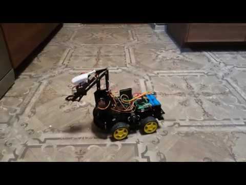 Урок 5 Робот манипулятор. Движение. Ардуино робототехника. смотреть онлайн