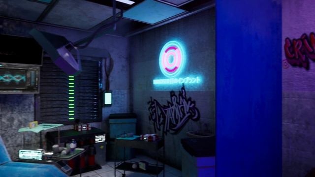 Ripper-Doc Clinic: Cyberpunk 2077 Fan Art - Environment Design смотреть онлайн