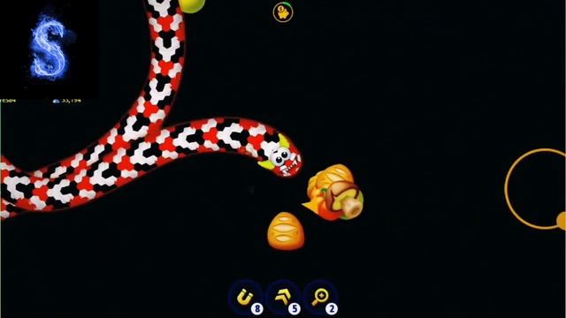 Worms Zone io Biggest Snake ? Highest Score & New Record Worms Zone iO | Saamp Wala Game|Snake Game смотреть онлайн