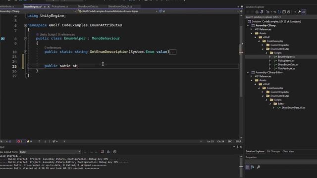 Unity3D: How to add extra data to Enums (c#) смотреть онлайн