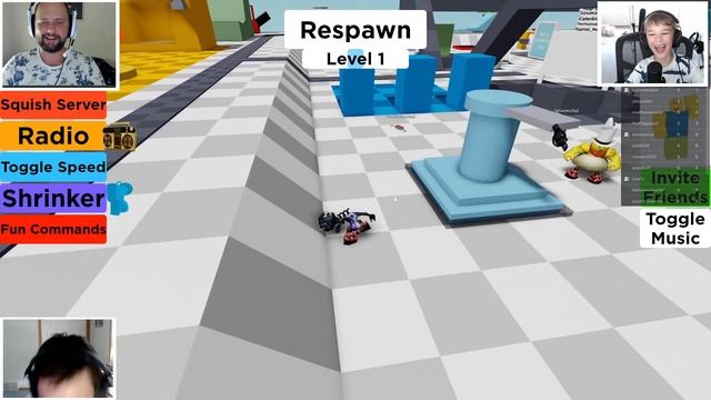 DON'T GET SQUASHED in ROBLOX SQUISH... смотреть онлайн