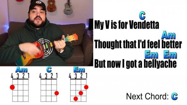 BELLYACHE - Billie Eilish | Ukulele Cover & Play Along (with Chords & Lyrics)