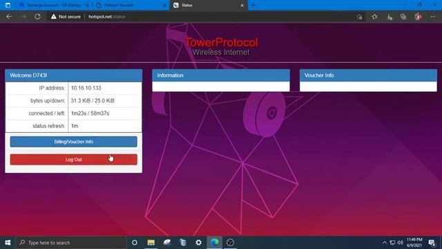 ISP voucher Generator. manage the voucher code itself смотреть онлайн