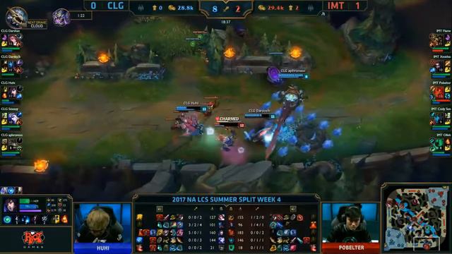 IMT vs CLG Highlights Game 2 NA LCS Summer 2017 Immortals vs Counter Logic Gaming W4D1 смотреть онлайн