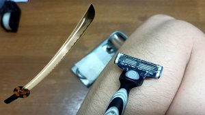 Как по быстрому заточить станок для бритья