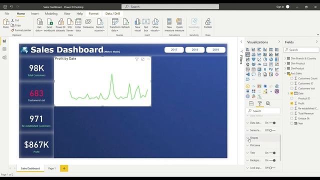 Sales Dashboard Template using Power BI || Power BI Real-Time scenarios смотреть онлайн