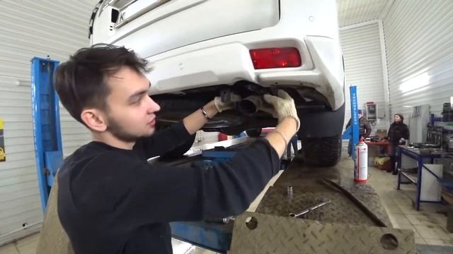 Защита бампера из нержавеющей стали . Land Cruiser Prado 150 ⚪ смотреть онлайн
