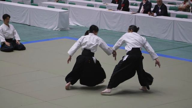 60-я Всеяпонская демонстрация айкидо (2023). Кацухико Суганума