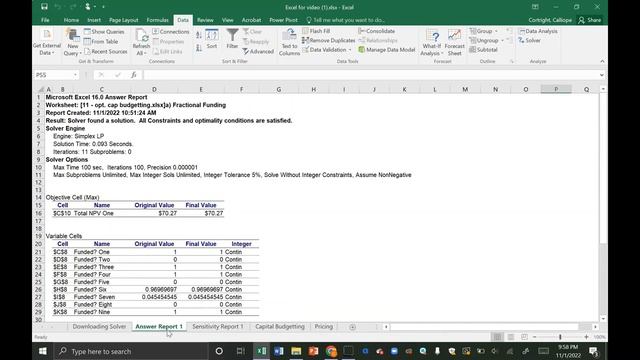 Solver: Optimizing Financial Decisions using Analytics смотреть онлайн