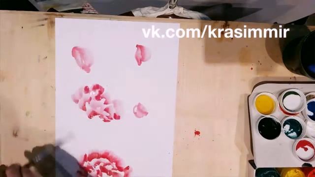 Китайская живопись У- син. Рисуем пионы смотреть онлайн