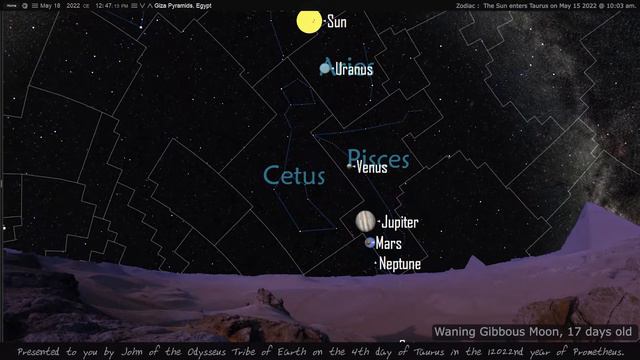May 18 2022. The 4th day of the Taurus Sun 12022. смотреть онлайн
