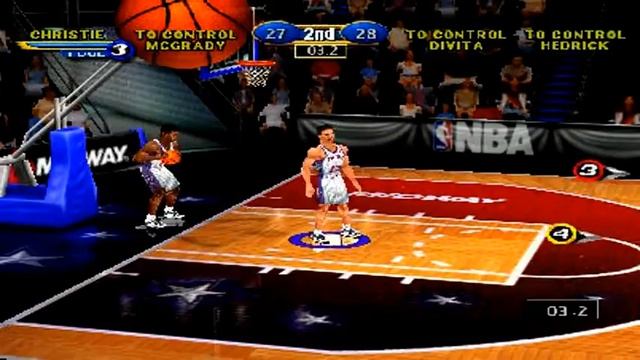 NBA Showtime NBA On NBC DREAMCAST Playthrough - Midway All-Stars Challenge (GAME 25) смотреть онлайн