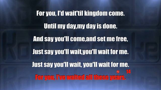Coldplay - Til kingdom come (Karaoke Version) NVT смотреть онлайн