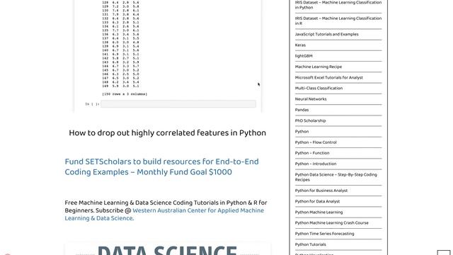 How to drop out highly correlated features in Python смотреть онлайн