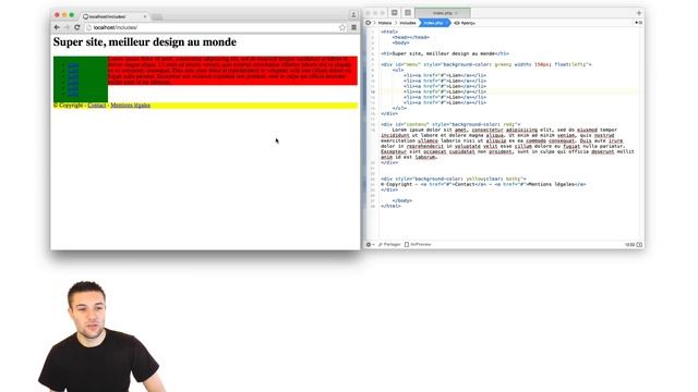 #10 - Fonction Include en PHP pour les nuls смотреть онлайн