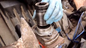 Замена сальника привода скания 143