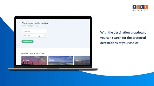 Pursue Your International Study Dream With AECC Global's Course Search!