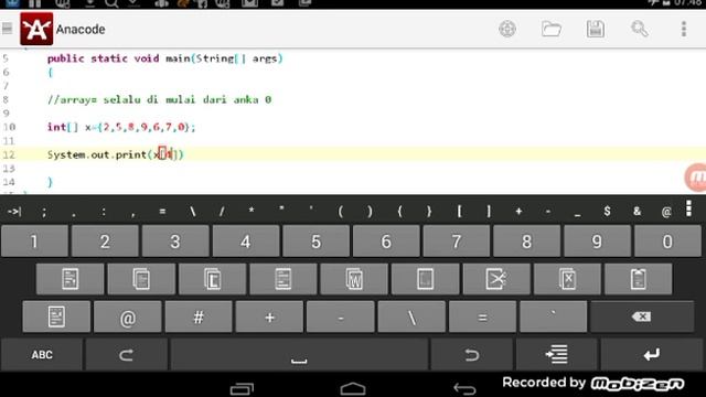 Belajar java di android basic array смотреть онлайн