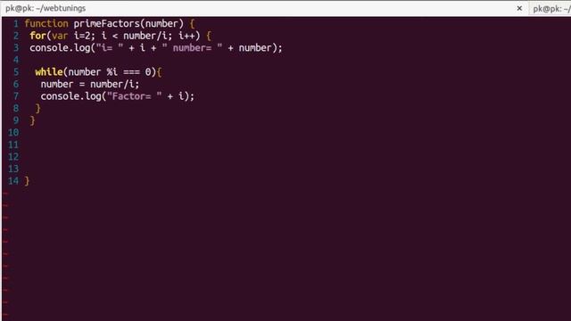 JavaScript Tutorial - Prime Factorization смотреть онлайн