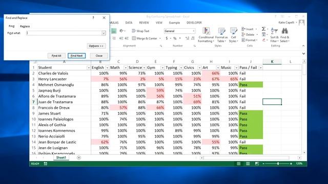 Using Ctrl-F to Find or Replace Specific Values смотреть онлайн