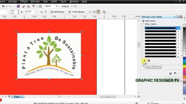 How to remove Background of logo or Photo in Coreldraw | CorelDraw Tutorial смотреть онлайн