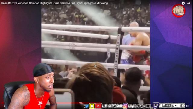 Boxing Reaction -- Isaac Cruz vs Yuriorkis Gamboa Full Fight Highlights смотреть онлайн
