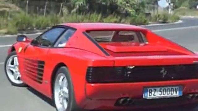 FERRARI  TESTAROSSA VIDEO SOUND