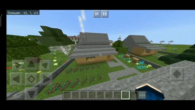 КАРТА ДЛЯ МАЙНКРАФТ!!! РУССКАЯ ДЕРЕВНЯ!!! смотреть онлайн