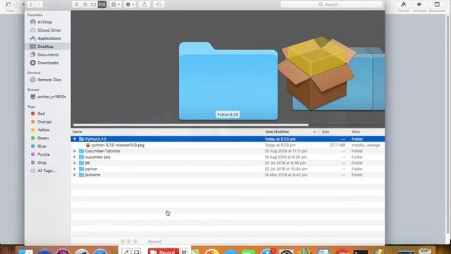 Installing Python and PIP on MACOS - Python Behave tutorial смотреть онлайн