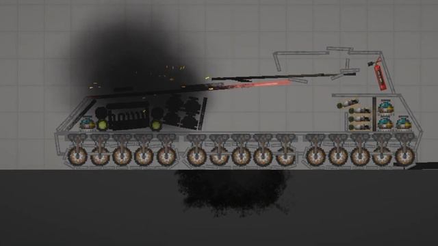 кв-6 из мультиков про танки В Melon Playground