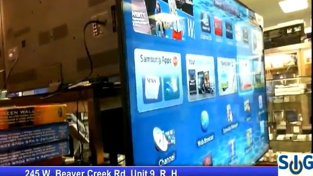 SIG TV - Samsung 2012 3D LED Smart HDTV, 1080p 240Hz, Voice and Gesture Control (ES7500) смотреть онлайн