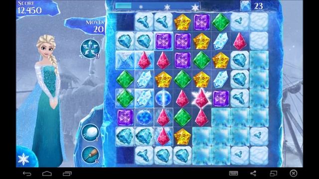 Frozen Free Fall Level 266 - Disney’s #1 puzzle game - New update смотреть онлайн