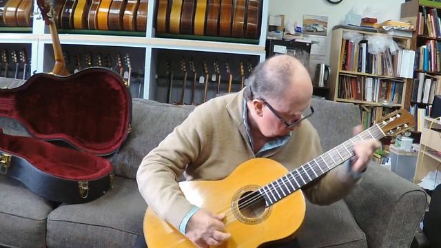 1961 Conde Hermanos Flamenco Guitar Solea 2 смотреть онлайн
