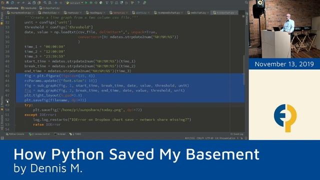 EdmontonPy November 2019: Saving Basements and Making Neural Networks смотреть онлайн