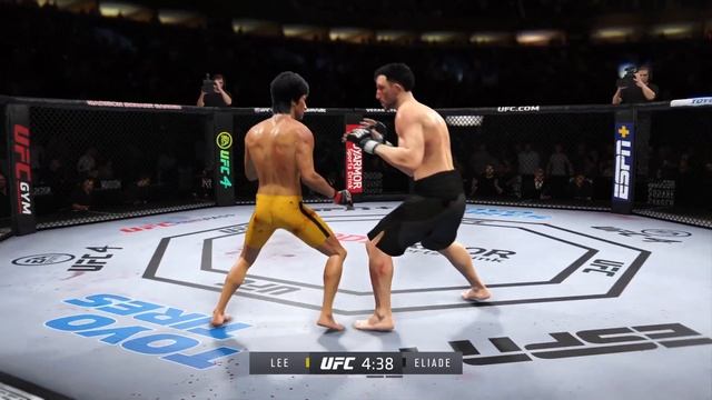 Bruce Lee vs. Mircea Eliade (EA sports UFC 4) смотреть онлайн