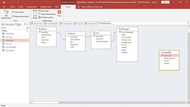 Foreign Key dan Relasi Antar Tabel - Microsoft Access смотреть онлайн