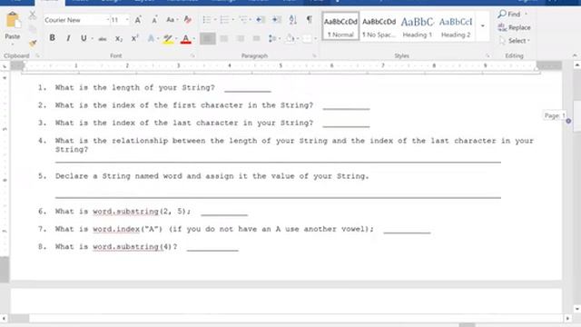 JAVA - Lesson #109 - String Activity #1 and #2 смотреть онлайн