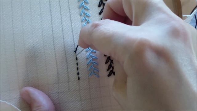 Puncte și cusături ornamentale-Punct în urma acului смотреть онлайн