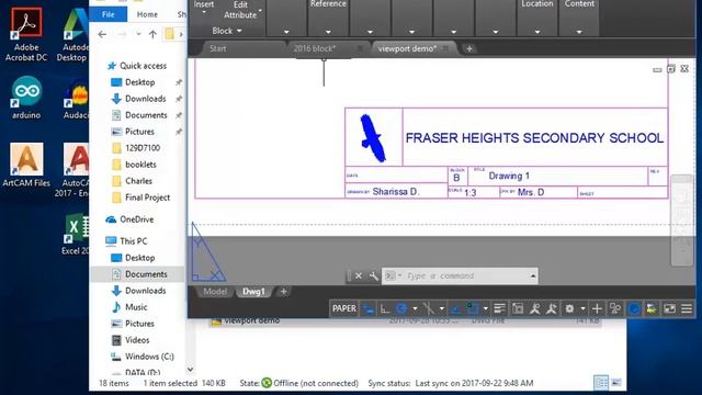Autocad paperspace viewport смотреть онлайн
