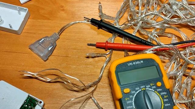 Ремонт гирлянды, оторваны провода, куда паять. смотреть онлайн