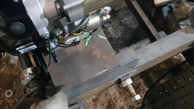 Как устанавливаю (двигатель) ДВС на минипогрузчик переломку 4×4. смотреть онлайн