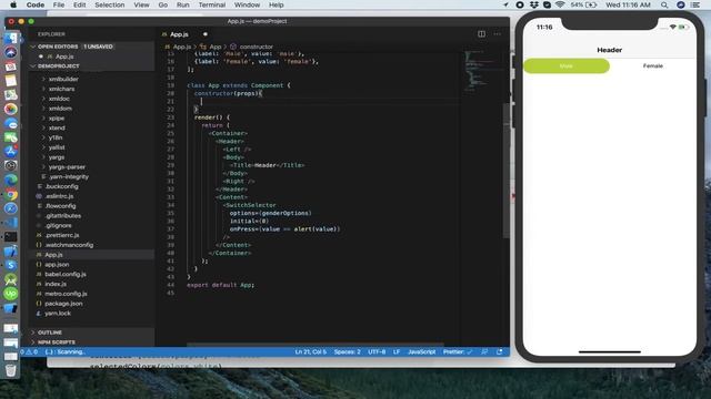 #9 React Native Switch Selector смотреть онлайн