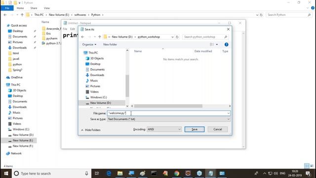 Python Tutorial || Steps to Prepare and Execute Python Applications || by Nagoor Babu смотреть онлайн