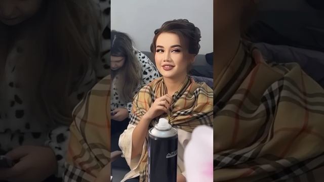 Stilist_Munira_Tashkent #доипосле #макияжлица #макияжглаз #макияж #свадьба #келин #онлайнбизнес