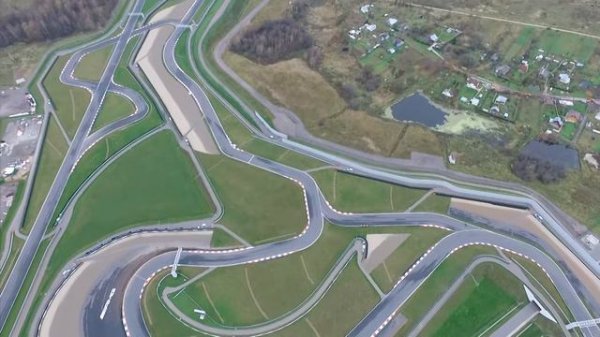 Пролеты над гоночной трассой #moscowraceway Коптер DJI Fantom-3pro