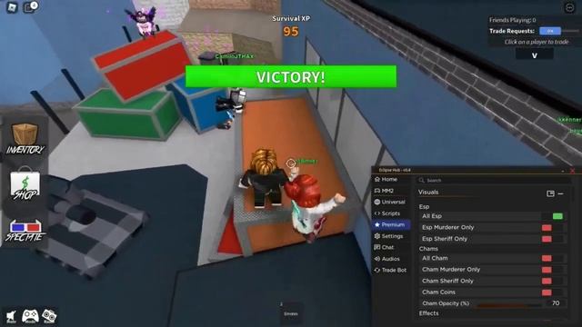 TUBERS93 DESTROYS TEAMERS ROBLOX MM2 смотреть онлайн