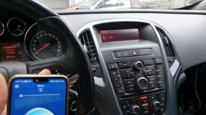 Opel Astra j gtc нештатный Bluetooth