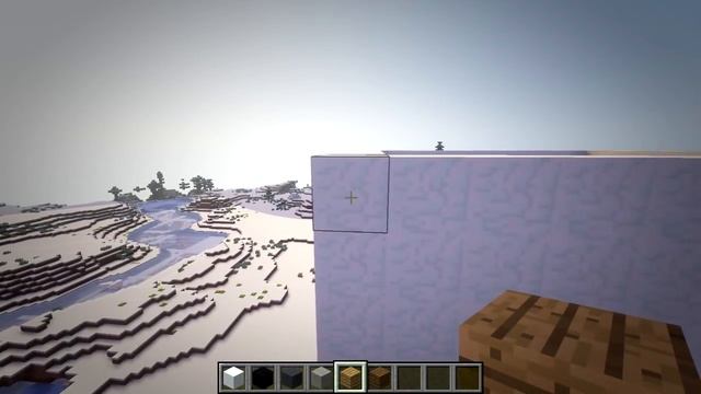 Как построить СНЕГОВИКА В МАЙНКРАФТЕ! смотреть онлайн