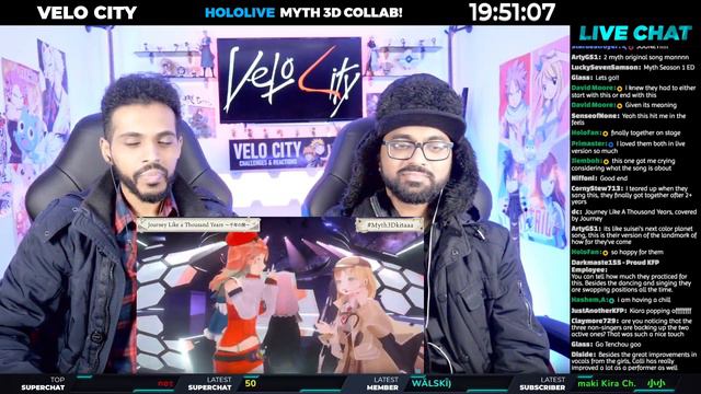 [Velo City reacts] Journey Like a Thousand Years - Live covered by Holo Myth смотреть онлайн