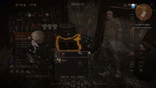 Unique "White Wolf" Relic Sword - The Witcher 3 Wild Hunt Next Gen Update смотреть онлайн